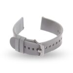 Colorcase Smart Watch Soft Silicon Strap 20mm Compatible with Noise ColorFit Pro 4 GPS Smart Watch - Silicon Strap Band - Light Grey - Image 3