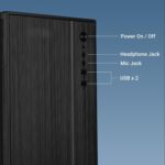 Powerful Desktop PC- Core i3 2nd-Gen 3.10 Ghz (2120) || 4GB DDR3 RAM || 128GB SSD || Ethernet || HD Graphics 2000 || USB 3.0, Win 10 Pro-Installed - Ideal for Office and Students, Black - Image 3