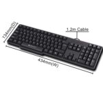Zebronics Wired Keyboard and Mouse Combo with 104 Keys and a USB Mouse with 1200 DPI -JUDWAA 750 - Image 4