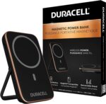 DURACELL Mobile Power Bank | Compatible with iPhone, iPad, Samsung, Android, and More | TSA Carry-on Compliant | Recharges Devices Up to 3X (5,000mAh MagSafe Compatible + USB-C) - Image 3
