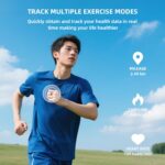 R11 Smart Ring for Women & Men with Trendy Design | 5ATM Waterproof Fitness Essential | Non - invasive Heart Rate & Blood Oxygen Tracking, Sleep & Activity Monitoring | No Subscription Fee (9#) - Image 7
