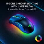 Razer Cobra Pro Compact Wireless Gaming Mouse with Underglow Lighting I High Speed Wireless, Bluetooth, 8 Buttons, 3rd Gen 30K Optical Sensor Switch, Focus Pro-RZ01-04660100-R3A1 - Image 4