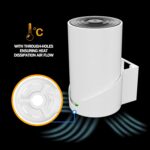 Wall Mount for TP-Link Deco X68/XE75/AXE5300 Mesh Wi-Fi 6 System, Space-Saving Wall Hanging Bracket Holder for Wi-Fi Booster, Cable Organizer Without Messy, Easy Installation (1Pack) - Image 7