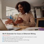 Actiontec 802.11ac Wireless Network Extender with Gigabit Ethernet & Bonded MoCA (WCB6200Q02) - Image 3