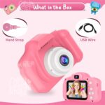 CADDLE & TOES Kids Digital Camera for Photos & Videos | Mini Camera Toy with 2-Inch Screen & USB Rechargeable | Fun & Educational Gift for Boys & Girls Age 3-10 | Easy to Use for Kids (Pink) - Image 5