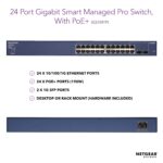 Netgear GS724TP ProSafe 24 Port Gigabit Smart POE Switch - Image 3