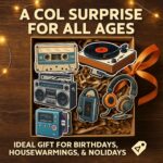 Retro (Retro Tech & Gadgets Fridge Magnet Set of 6 – Decorative Magnets – Waterproof, Durable – Nostalgic Walkman Player, Boom Box, MiniDisc Player, Headphones – Kitchen, Office & Tech Lover) - Image 6