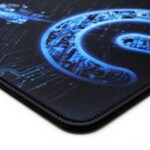 G-Pro Series (900x400mm) XL Extended Gaming Mouse Pad - 4mm Ultra-Thick Professional Desk Mat | Digital Blue Circuit Aesthetic | Waterproof Micro-Weave & Anti-Fray Stitched Edges - Image 5