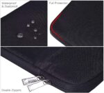 Dynotrek Helus 11.6 Laptop Tablet Sleeve/Case/Cover/Pouch/Bag with Handle Strap for Most Surface Pro 9 8 7/Go 2 3, MacBook Air HP Asus Samsung Chromebook -Charcoal Black - Image 3