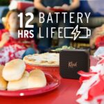 Klipsch Austin Portable Bluetooth Speaker – Big Sound & Deep Bass | 12-Hour Playtime | IP67 Waterproof | Bluetooth 5.3 | USB-C Fast Charging | Black - Image 3