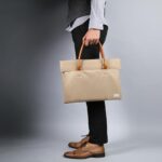 DPARKBAGS Laptop Case Bags | 16 inch Laptop Case with Dedicated Mouse, Watch, Bank Card, Power Bank, Cell Phone and Laptop Compartment Sleeve | Color- Khaki - Image 3