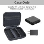 Case Compatible with TP-Link Dual-Band Wi-Fi 6 AX3000 / AX1500 Travel Router(Case Only) - Image 3