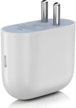 MAK 45W Quick Charge 3.1A Fast Wall Charger, Compatible with Smartphones, Tablets, Laptops, and Other USB-C Devices, White Mobile Charging Adapter for Home, Office, and Travel Use - Image 4