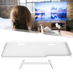 MYADDICTION Wireless Router Storage Box Shelf Support Rack Organizer for Home Office White - Image 3