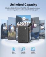 ORICO 480GB External Solid State Drive, Portable SSD up to 460MB/s, USB A and C SSD External Hard Drive USB3.2 External Storage for iPhone 17/16/15/Android/Windows/Tablet/Mac, B5PLUS-VB - Image 6