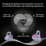 ACwO DwOTS Flow Open-Ear Earbuds | X-Fidelity Sound | AI-ENC Mic | Dual Mode (Music & Gaming) | 50H Playtime | Fast Charging | IPX5 | Bluetooth 5.3 – Iris Purple - Image 7