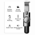 HOLD UP 1-Axis Handheld Gimbal Stabilizer for Smartphone with Extendable Bluetooth Selfie Stick and Tripod, Multifunction Remote 360 Degree Automatic Rotation, for iPhone/Android - Image 6