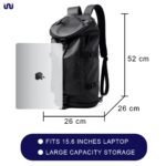 WALKENT Premium 2 in 1 Multifunction Travel Backpack & Laptop Bag Ideal for Sales & Marketing Jobs - Waterproof, Cushioned Strap, Multiple Carrying Positions for Men - (Model Duo, 35 Ltrs) - Image 7
