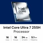 HP Ultra 7 255H / 32 GB DDR5 RAM/ 1 TB SSD/Windows 11 Pro/5 MP IR AI Camera/ 14.0 inch AG WUXGA/Intel® Wi-Fi 7 BE201 (2x2) and Bluetooth 5.4 /Fingerprint Reader (C1KK0PT) - Image 3