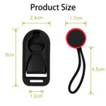 4pcs Camera Quick Release Anchor Links, Camera Strap Clips Combo Buckle for DSLR and Mirrorless Cameras, Secure Attachment for Photography Equipment - Image 3