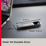 SANDISK Extreme 64GB, USB 3.2, Flash Drive, Upto 400MB/s Read & 240MB/s Write (SDCZ810-064G-G46) - Image 4