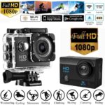VYNEX Action Camera 2K Ultra HD | Waterproof Case | Wide Angle Lens | Sports Recording Camcorder with Helmet Mount - Image 4