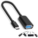 OTG Cable for Blackview Tab 50 WiFi Type-C OTG USB Cable On The Go Cable Type-C Male to USB-A 3.0 Female with All C Type Supported Mobile Smartphone and Other Devices - (Black, ST.R) - Image 3