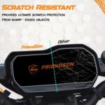 Screen Guard For TVS NTORQ 150 2025 BASE MODEL | Scratch Resistant | Water Repellant | HD Clear | 9H Hardness | 5 Inch Instrument Console Protector | TVS Accessoriess[Not Tempered Glass] (Pack of 1) - Image 6
