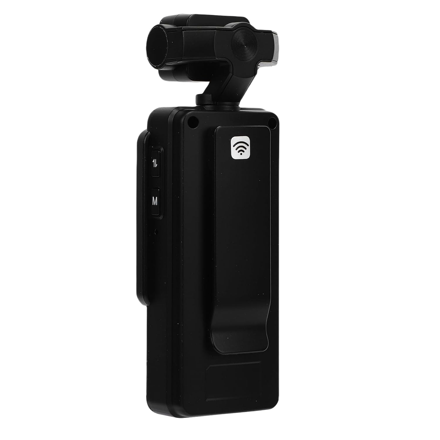 Yunseity 1080P Vlogging Camera, Pocket Camera with 360 Degree Rotatable Lens, Color LCD Screen, with Clamp, WiFi Wearable Video Camcorder with Motion Detection for Travel Hiking - Image 6