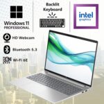 HP ProBook 460 G11 16" IPS WLED WUXGA Display Laptop, Intel Core Ultra 7 155U, 16GB RAM 1TB SSD, Backlit Keyboard, Fingerprint Reader, Wi-Fi 6E, Bluetooth 5.3, Windows 11 Pro, Pike Silver - Image 6
