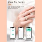 Smart Ring Health Tracker,Ultra-Thin AI Smart Ring,No Subscription, Fitness/Sleep/Stress/Step Counting for Women&Men, IP68 Waterproof, iOS & Android Compatible (8#18.1mm) - Image 6