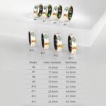 Smart Ring Health Tracker,Ultra-Thin AI Smart Ring,No Subscription, Fitness/Sleep/Stress/Step Counting for Women&Men, IP68 Waterproof, iOS & Android Compatible (8#18.1mm) - Image 8