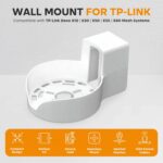 Wall Mount for TP-Link, Deco X20 X60 X50 X55 WiFi 6 Wall Mount Bracket with Cable Organizer Home Mesh WiFi System, Sturdy Bracket Holder Space Saving TP-Link Router Wall Holder(2Pack) - Image 6
