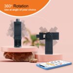 Amazon Basics Rotating Mobile Holder with Adjustable Screw and 360° Swivel, for Any Tripod, Ring Light, Phone, Camera, and Video Camera, Ideal for Videographers and Photographers - Image 3