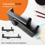 Amazon Basics Rotating Mobile Holder with Adjustable Screw and 360° Swivel, for Any Tripod, Ring Light, Phone, Camera, and Video Camera, Ideal for Videographers and Photographers - Image 4
