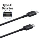 Original 45W USB-C Superfast Charger Adapter with Cable Compatible with Samsung Galaxy Series - Compatible with S23/S22 Ultra/S21/21 FE/S20/Note/M54/M53 5G/M33/M23/A34/A54 5G/A13/F14/F23[Black] - Image 5