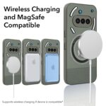 Jkobi PU Leather Finish Back Cover Case for Nothing Phone 3A 5G (Professional Minimalist Texture | MagSafe Compatile | Camera Protection | Sleek Sober Formal) - Image 4