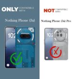 Jkobi PU Leather Finish Back Cover Case for Nothing Phone 3A 5G (Professional Minimalist Texture | MagSafe Compatile | Camera Protection | Sleek Sober Formal) - Image 5