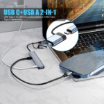 PANPEO Aluminum 7 in 1 USB C & USB Hub with USB 3.0, USB 2.0 Ports for PC/Laptops/MacBook Pro/Air/iMac/iPad and More Devices - Image 4
