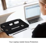 Dyazo Water Resistant 14.1 Inch Laptop Sleeves Case Cover with Handle & 2 Front Accessories Pocket Compatible for Mac Book Pro, Lenovo, Hp, Mi, Dell & Other Notebooks Up to 14 Inches (Black) - Image 5