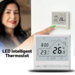 Smart Thermostat 5+2 Programmable 3A Water Heating Thermostat DIY Install LCD Display Smart Temperature Controller Digital Thermostat for Office/Home - Image 3