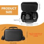 ZORBES® Camera Bag for Canon EOS Rebel T7/R50/R6 Mark II/R100/R50 V/T6/R8/R10/R5 Mark II/RP/R7/5D Mark IV, Camera Carry Bag DSLR SLR Camera Bag with Handle, Waterproof EVA Hard Shell Suitcase Bag - Image 3