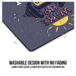 PAPER PLANE DESIGN Mouse Pad Designer Anti Skid Mouse Pads for Desktop and Laptop Computers. D986 - Image 5