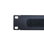Brush Panel 19 Inch 1U Server Data Cable Management Rack Mount Bar Slot - Pack of 1 - Image 3