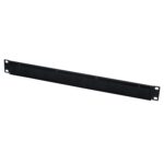 Brush Panel 19 Inch 1U Server Data Cable Management Rack Mount Bar Slot - Pack of 1 - Image 6