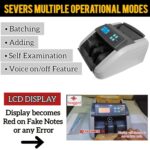 swaggers Latest Updated Heavy Duty Note/Currency/Cash/Money Counting Machine with Fake Note DetectionFor All Old/New Notes. 1 Year offsite Warranty - Image 5