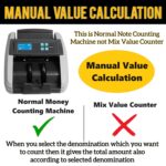 swaggers Latest Updated Heavy Duty Note/Currency/Cash/Money Counting Machine with Fake Note DetectionFor All Old/New Notes. 1 Year offsite Warranty - Image 6