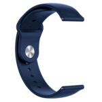 ACM Watch Strap Silicone Belt 20mm compatible with Samsung Galaxy Watch Active 2 44mm Smartwatch Sports Band Dark Blue - Image 3