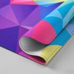 Prism Series XL Extended Mouse Pad (900x400mm) | 4mm Ultra-Thick Professional Desk Surface | Geometric Chroma Aesthetic | Micro-Weave Cloth & Anti-Fray Stitched Edges | Stealth Multi-Color - Image 4