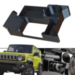 Upgraded Type Center Console Storage for Manuel Jimny,Cup Holder, Card Holder (Black) Pack of 1 - Image 5